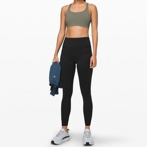 Lululemon 25” Fast & Free Black Leggings